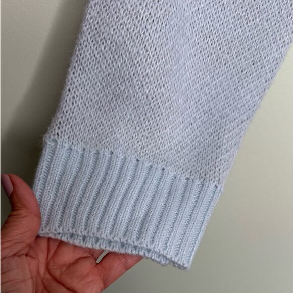 Daisies Light Blue Floral Sweater White Daisy Size XXL - Picture 8 of 10